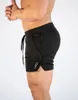 Shorts de sport d'été pour hommes, pantalons de course élastiques et fins pour Marath, pantalons d'entraînement de gymnastique et de squat, pantalons à séchage rapide à trois points A30m #