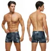 Escatch 2024 Arrival Men Swimwear Plus Size Fashion Imprimé Swimsuit masculin High Quality Elastic Swimks With Pad 240325