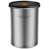 Storage Bottles Coffee Can Airtight Container Bean Canister Beans Canisters With Lids Pp Stainless Steel Holder