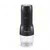 2 in 1 Portable Capsule Espresso Maker, Hand Pressure, Brew Delicious Coffee Anywhere, Good for Travel and Picnic