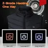 11 zes Electric Heated Vest Waterproof Heating Vest for Men and Women Heated Gilet Jack Men Electric USB Heated Vest Jacket W H6w0#