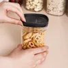 Food Jars Canisters 460/700/1800ML food storage container plastic kitchen cooler noodle box rainy storage tank transparent sealed tankL24326