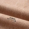Tecido de lã espinha de peixe outono inverno engrossado tecidos de caxemira de lã costura diy material de roupas casaco calças cachecol pano
