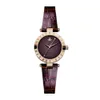 Viviennes Viviane Westwood Watch Empress Dowager Vivians ny klocka med kvartsrörelse och äkta läderrem 32mm kvinnors enkel stil