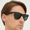 WAYFARER CLASSIC óculos de sol raios bansunglasses para mulheres mens Designer óculos Lunette de Soleil 2140 armação de METAL REDONDA 3447 LENTES PLANAS HEXAGONAIS 3548 piloto 3025