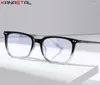 Sunglasses Men Anti Blue Light Reading Glasses Women Square Pure Titanium TR Eyeglasses Frame Myopia Optical Lenses Prescription E2906492