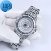 Nieuw aankomend op maat gemaakt diamanttester modemerk D-kleur ijskoud VVS moissanite horloge voor heren