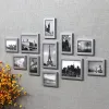 Frame 11Pcs Picture Frames Wall Photo Frame Architecture Picture Frame Set Modern Decor Living Room Home Decoration marcos de fotos