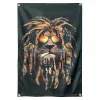 Tillbehör metallmusik popband graffiti kultur shabby chic rock affisch flagga banner tapestry tyg konst bar café sovrum hem dekor gåva u9