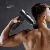 Pistola per massaggio elettrico Massaggiatore per tessuti profondi per il viso 8 teste Braccia per alleviare i muscoli della gamba posteriore per il corpo del braccio posteriore Sport Fitness 240325