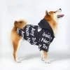 Casacos de cachorro rosto jaqueta roupas pet filhote de cachorro hoodies casacos de chuva quente à prova de intempéries moletom para grandes médios pequenos cães vestuário traje