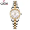 CHENXI Women Golden & Silver Classic Quartz Watch Female Elegant Clock Luxury Gift Watches Ladies Waterproof Wristwatch 210720207I