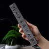 Burners Joss Stick Box The Prajna Paramita Sutra Recumbent Incense Burner Line Incense Censer Vintage Sandalwood Scripture Ebony Wood