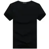 TEXIWAS 6pcslot Marca de moda Oneck Camiseta de manga corta delgada Hombres Tendencia Casual Camiseta para hombre Camisetas coreanas 4XL 5X 240315