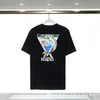 Mens Designer T Shirt Sıradan T-Shirts Pop Modaya Modeli Kazablanka Casual T-Shirt Karikatür Baskı Kazablanka Çift Kısa Kollu Dhlr