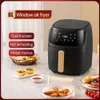 Large Capacity Smart Air Fryer Touch Panel Electric Oven Healthy Cooking Adjustable Time Temperature Multifunctional for Various Foods - Convenient and Easy to