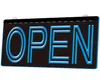 LS0004 Light Sign OPEN Overnight Shop Bar Pub Club 3D Engraving LED Whole Retail3304850