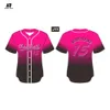 Джерси Профессиональный дизайн Свободный тренировочный костюм для софтбола Мужской и женский топ для бейсбола