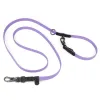 Laisses Laisse de chien à double extrémité réglable avec 2 crochets laisses pour animaux de compagnie en plein air entraînement à la marche corde de Traction accessoires pour animaux de compagnie
