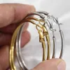 Hoop Huggie HNSP roestvrijstalen ring oorbellen dames oorbellen sieraden modetrend accessoires grote cirkel 40MM-50MM 24326