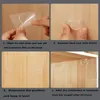Ganchos adesivo prateleira suporte estacas punch-livre claro armário cabides de parede para móveis de cozinha