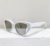 Популярная тенденция женщин солнцезащитные очки 40009 Retro Cat Eye Small Rame Hollow Lens Sun Glasses Fashion Charming Style Antiroltraviolet Pro3481708