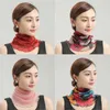 Sarongs Spring and summer chiffon neckline scarves womens ultra-thin sunscreen various small silk anti UV scarves multifunctional scarves 240325