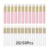 20/50P Eyelash Cleaning Brush Eyebrow Nose Blackhead Cleaning Brush Professional Soft Lash Extensions Cleaning Brush For Make Up 240313