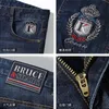 bruce&shark New Summer Men Jeans Stretch Cott Straight Style Casual Fi Denim Jeans men's pants Super Quality big size 42 b6RD#