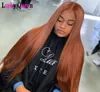 33 Color Glueless 13x413x6 Lace Front Human Hair Wigs For Black Women Pre Plucked Brazilian Remy Straight Lucky Queen Wigs9069261