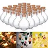 Vases Nicefurniture 10 pcs Mini verre souhaitant bouteilles avec bouchons en liège décoration bricolage minuscules pots d'échantillon faveurs petits flacons de stockage pour