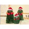 Juldekorationer Singing Dancing Tree Animated Xms Year Electric P Dolls Gifts Green Drop Delivery Home Garden Festive Party Sup Dhucc