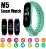 M5 Sport Sport Smart Watch Men Woman Smart Wristbands ضغط الدم معدل ضربات القلب مراقبة سوار اللياقة البدنية لنظام Android iOS SMAR7488368