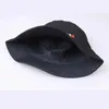 Корейское аниме мультфильм вышитая шляпа-тазик ест горох рыбацкая шляпа защита от солнца мужская модная шляпа оптовая продажа шляпа ведро с рыбойC24326