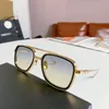 Eine großartige und Designer-Sonnenbrille von DITA für Herren, Goggle Rimless Pilot Plank Black Round Shield, TOP, hochwertige Original-Markenbrille, Luxus