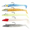 5PC Jig Head Soft Silicone Artificial Bait Kit Paddle Tail Trout Winter Fishing Lures Set Wobbler For Trolling Sea Bass Swimbait 240314