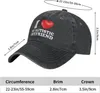 Gorras de bola I Love My Autistic Boyfriend Hat para hombres Béisbol ajustable