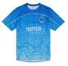 Męskie T-shirty Limited Nowa Trapstar London Mens T-sens krótki rękaw Unisex Blue Shirt For Men Fashion Harajuku TEE TOPE MALE T SHIRTS Y2K G5GV