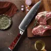 Knives Japanese Sashimi Knife Meat Cleaver Butcher Santoku Chef Kitchen Knives Sushi Salmon Fish Filleting Knife with Resin Handle BBQ