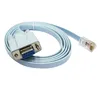 Konsolkabel RJ45 Ethernet till Rs232 DB9 COM PORT Serial Female Routers Network Adapter Cable för Cisco Switch Router