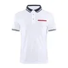 6 Colors Basic mens polo shirt men t shirt Chest Embroidery polo shirts Summer tshirts France Luxury Brand tee Man Tops Size