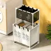 Laundry Bags Sorter Basket Cloth Organizing Compartment Dirty Organization And Storage Tall Bag For