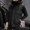 Gilet da uomo Uomo Giacche senza maniche Autunno caldo Uomo Inverno Casual Gilet Gilet Plus Size Veste Giacca da uomo Abbigliamento B43