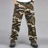 Camoue Pants Men Casual Camo Cargo Byxor Hip Hop Joggers Streetwear Pantal Homme Multi-Pocket Military Tactical Pants D2MX#