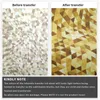 Window Stickers XFX Infusible Transfer Ink Sheet 1 PCS 12x12 IN Marble Gold Color Sublimation Paper For T-Shirts Hat Mugs Garden Flag