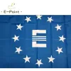 Accessori Enclave Faction Bandiera blu 2 piedi * 3 piedi (60 * 90 cm) 3 piedi * 5 piedi (90 * 150 cm) Dimensioni Decorazioni natalizie per la bandiera della casa