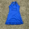 LL-2164 Kids Yoga Dresses Girls Gym Kleding Sportraden voor kinderen Actieve trainingssport tennis