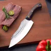 Knives 18pcs Kitchen Stainless Steel Slicing Knife Sharp Boning Knife Chef Knife Hammer Pattern Japanese Style Universal Knife