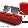 Nieuwe luxe oversized mannen zonnebrillen retro merkontwerper zonnebril voor vrouwen Fashion gradient square tinten brillen cadeau