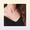 Kettingen met vintage hangende choker 40 cm Saturn Pearl Collarbone ketting Microset Diamantlicht luxe punkstijl dames fashi7956711